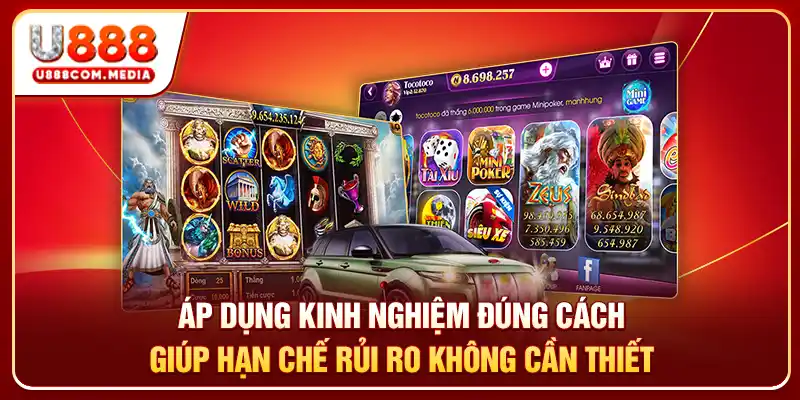 Áp dụng kinh nghiệm đúng cách giúp hạn chế rủi ro không cần thiết